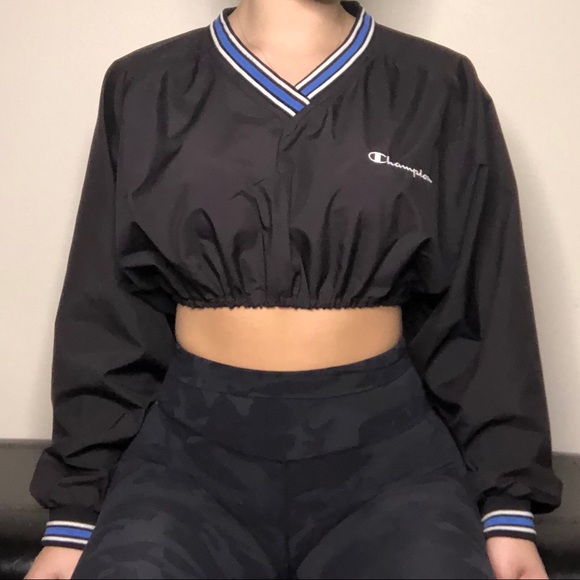 Champion Jackets & Blazers - CHAMPION Crop Windbreaker